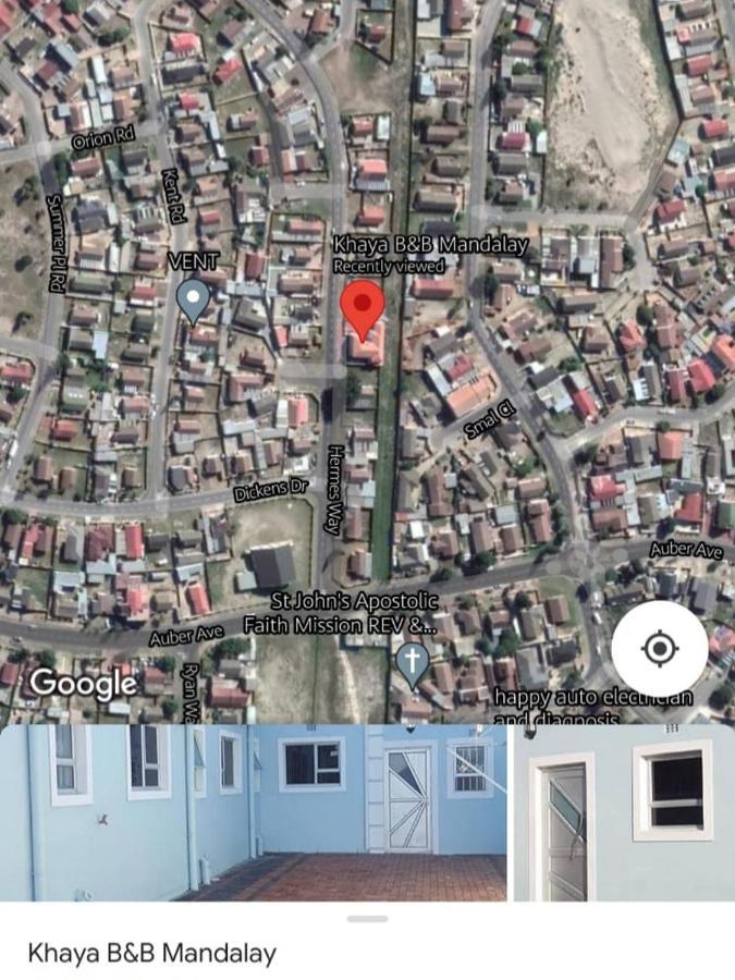Khaya B&B Mandalay Cape Town Dış mekan fotoğraf